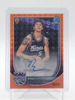 NIQUE CLIFFORD 2025-26 BOWMAN CHROME ORANGE GEOMETRIC ROOKIE AUTO /25 Q7069