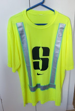 Sabrina Ionescu Nike Neon Construction T Shirt New York Liberty SGA 2025 XL NEW