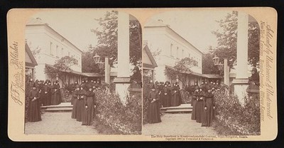 Nizhniy Novgorod Russia 1900s Convent Nuns Holy Sisterhood Group Photo