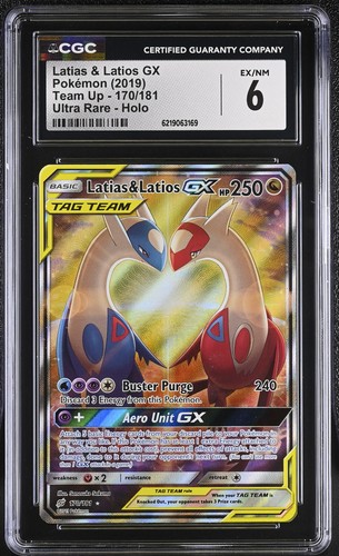 Latias & Latios-GX graded CGC 6 for sale on eBay