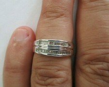 14K Gold Diamond Wedding Band Diamond 1/2 Carat   4.50 Grams  Value 4,950