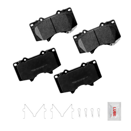 For 2010 - 2023 Lexus GX460 Toyota 4Runner Front Rear Brake Rotors Ceramic Pads - Picture 5 of 10
