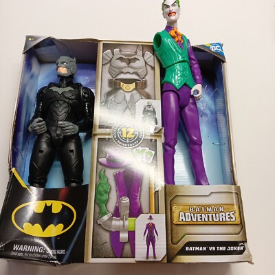 DC Batman Adventures Batman vs The Joker Action Figuren Set 30 c - Unvollständig