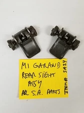 US GI M1 GARAND REAR SIGHT ASSEMBLY ALL "S.A." PARTS.  ITEM #SA-24