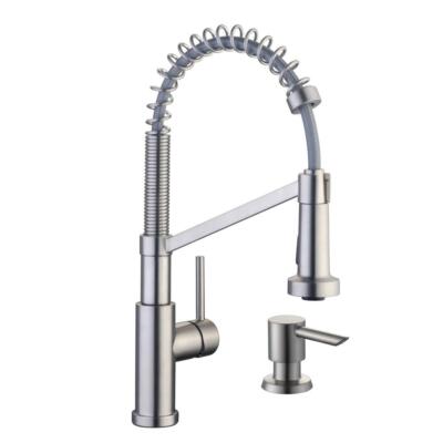 Glacier Bay Gage Single-Handle Pull-Down Kitchen Faucet w/TurboSpray Stainless