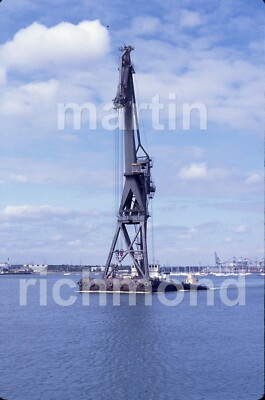 Southampton Schwimmkran 1995 Jessops 35mm Schlitten FR090