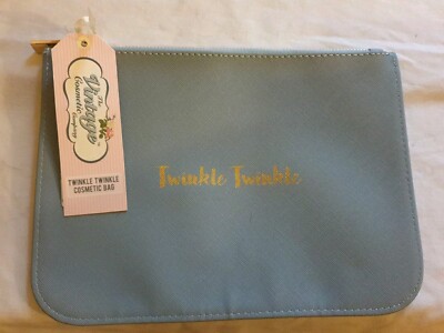 The Vintage Cosmetics Company Twinkle Twinkle Kosmetiktasche Blau