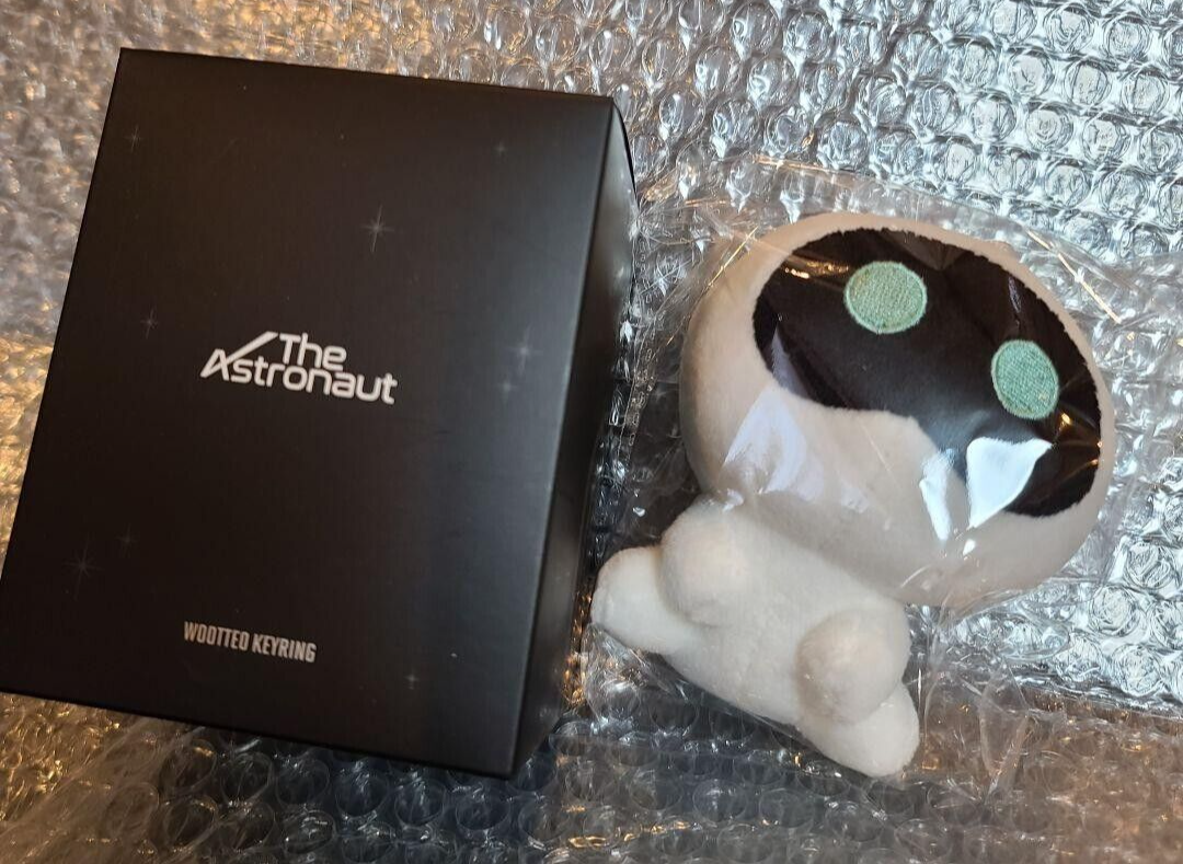 Wootto Keyring ぬいぐるみキーホルダー BTS JAPAN OFFICIAL JIN the Astronaut Wootteo Plush Mascot