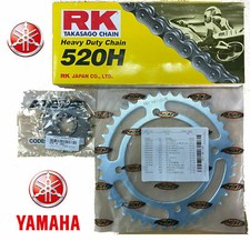 KIT/TRASMISSIONE YAMAHA XT 600 1983 1986 CORONA PIGNONE CATENA RK520H 