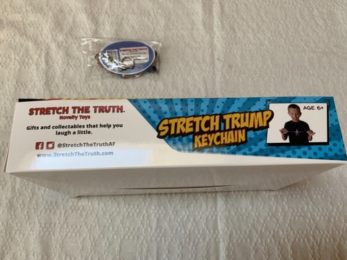 Stretch the Truth Trump Keychain, President Donald Trump NEW - Picture 4 of 4