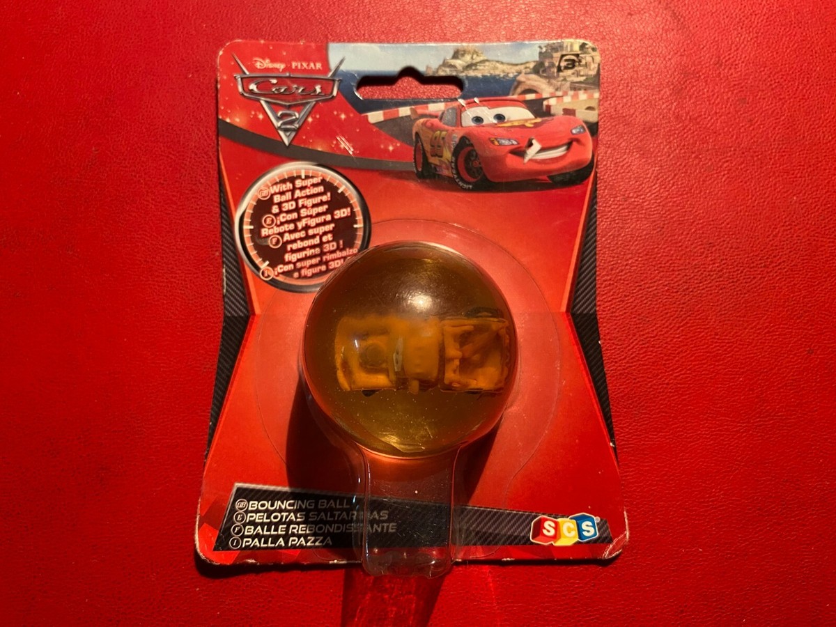 DISNEY PIXAR CARS BOUNCING BALL PALLA PAZZA BOX Modellino