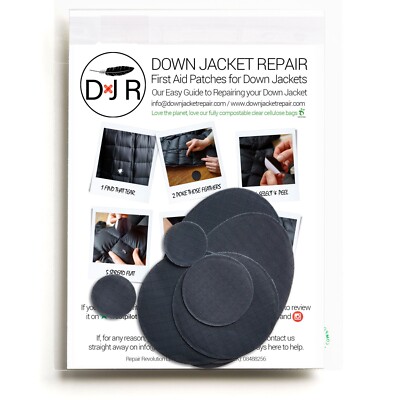Self Adhesive Patches Down Jacket Repair Patch Kit Down Jacket