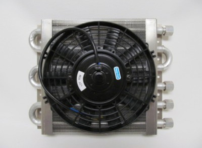 transmission cooler with electric fan - universal 10'' Automatic transmission