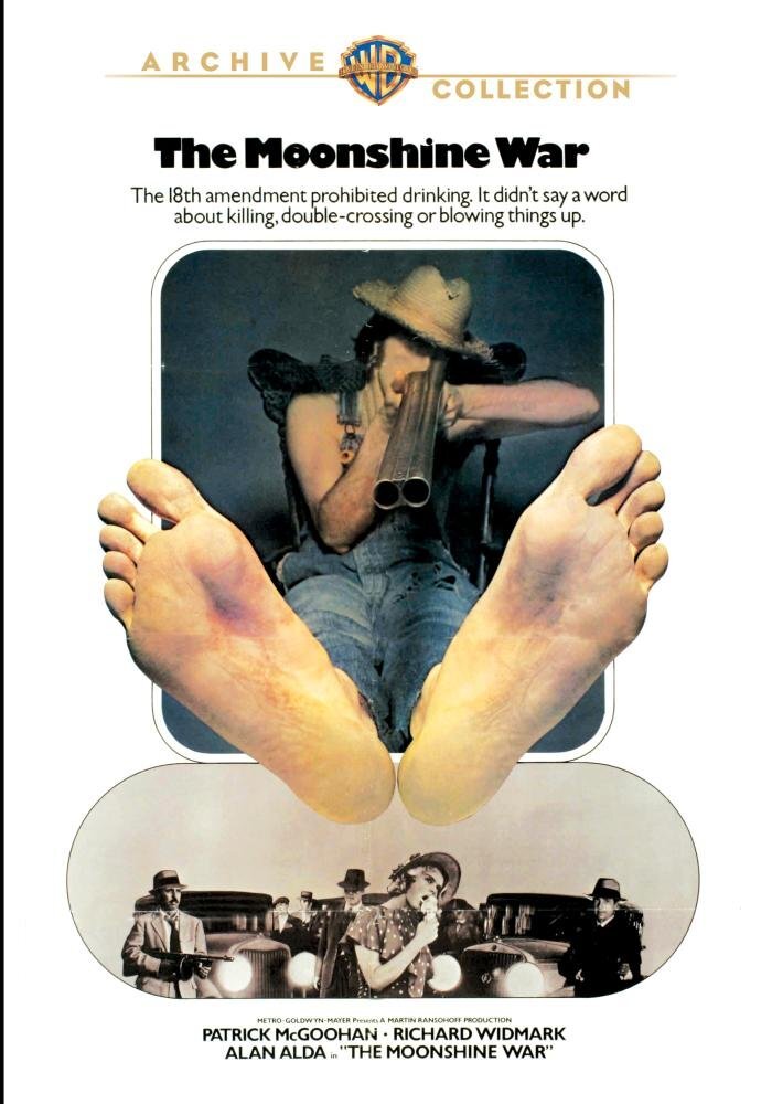 The Moonshine Wars (DVD) Patrick Mcgoohan Richard Widmark
