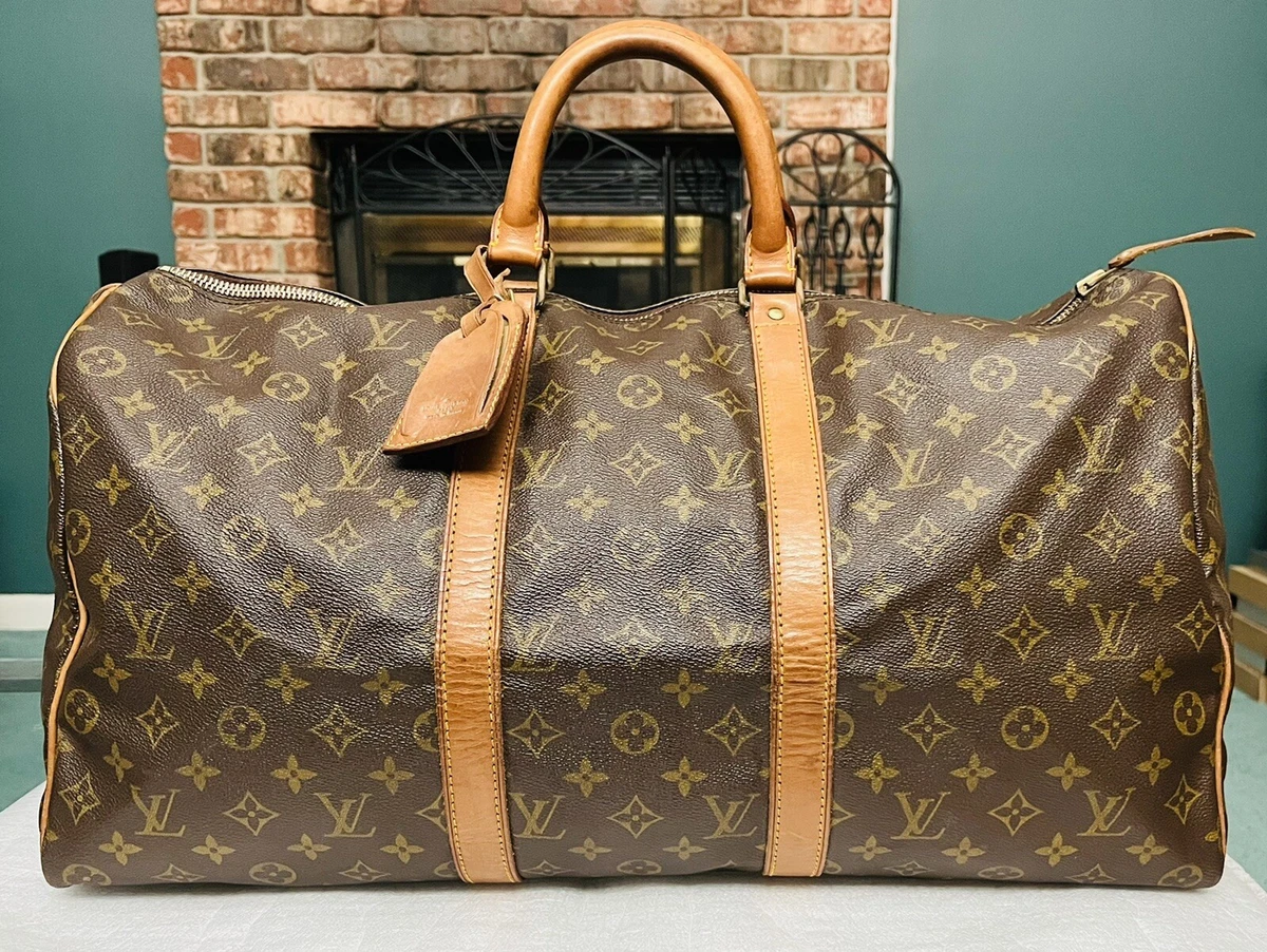 vintage lv keepall