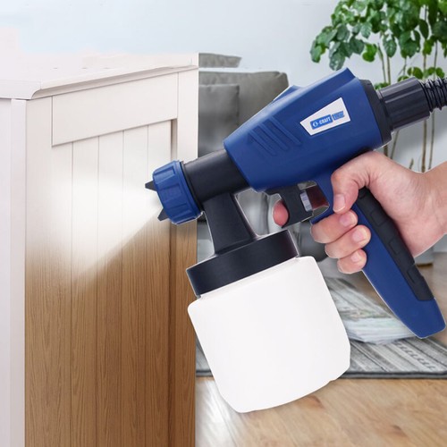 650W Electric Paint Spray Gun Sprayer for Fence Cabinet Furniture W/ 2 Nozzles - Picture 1 of 12