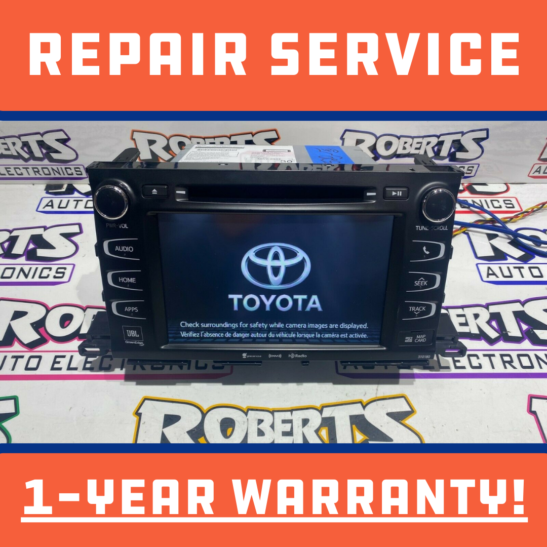 2014-2019 TOYOTA Highlander *REPAIR SERVICE* GPS NAV RADIO XM JBL