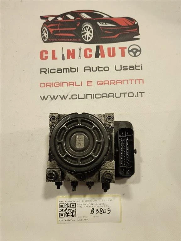 CENTRALINA ABS NISSAN Note 2° Serie 47660 3VU0B 476603VU0B K9K diesel 14 1604017 - Immagine 4 di 4