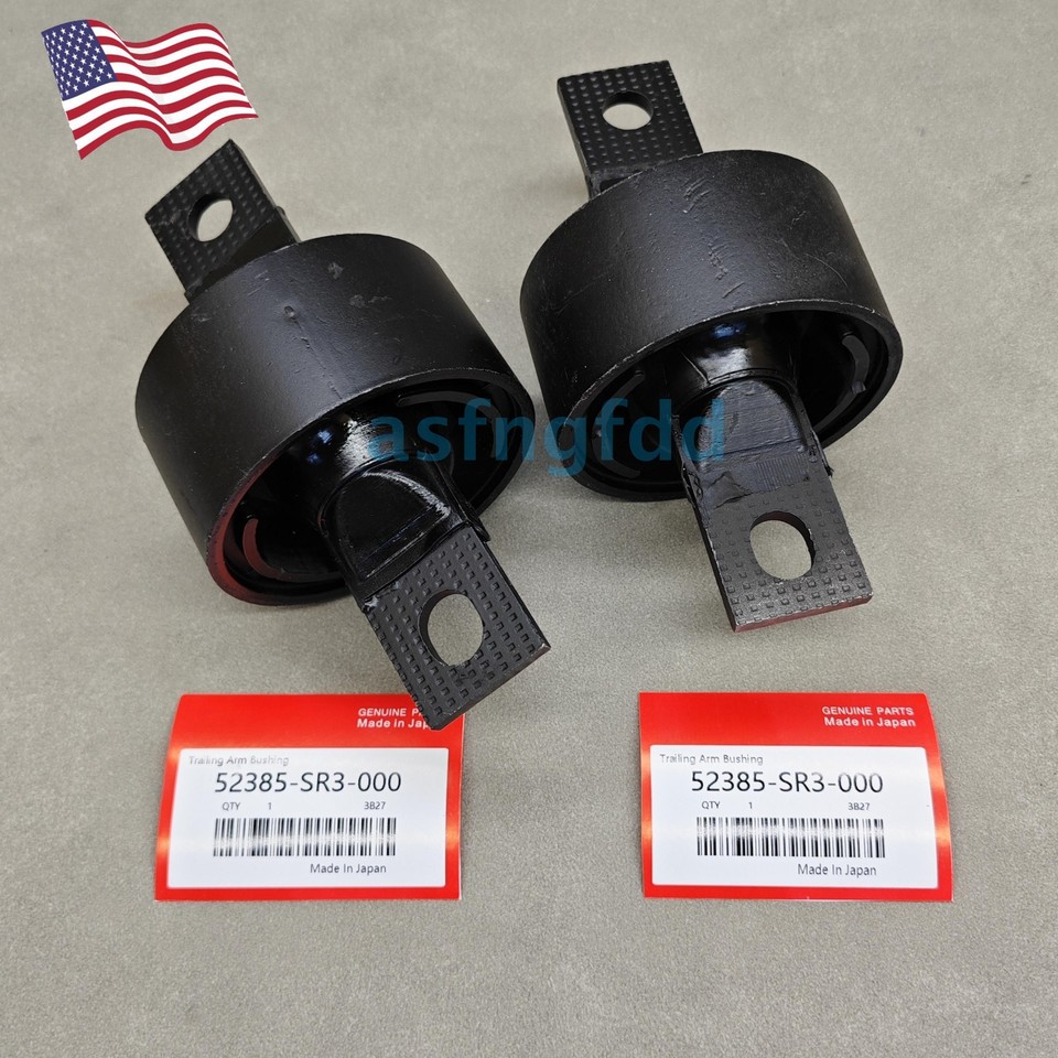 NEW 2PCS Trailing Arm Bushings Fits For Honda Civic Acura Integra 52385 ...