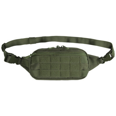 Mil-Tec Fanny Pack Waist Bag Fishing Work Travel Outdoor Belt Security Olive