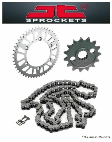 JT Sprockets and Chain Kit for Suzuki LT50 E,F,G,H 1984-1987 - Picture 1 of 3