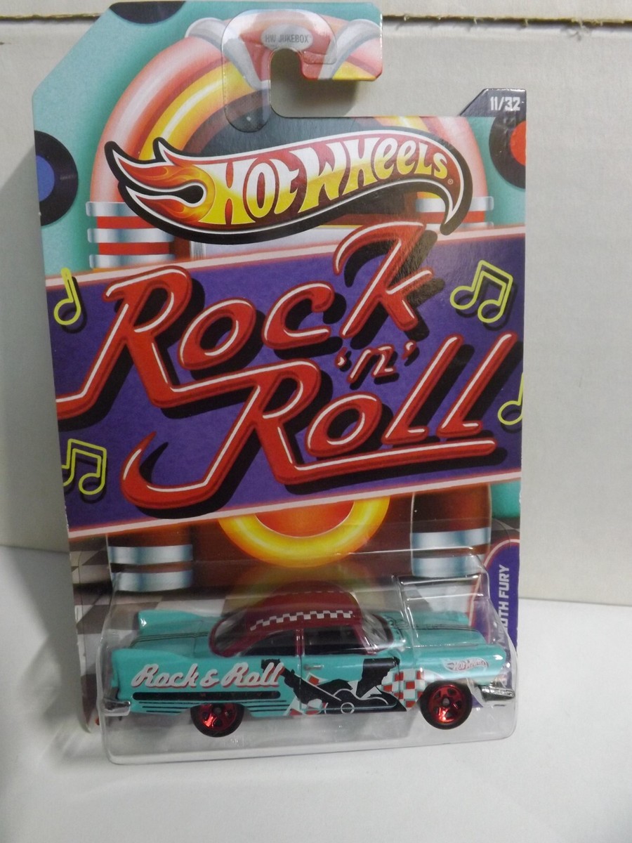 2013 Hotwheels Rock 'n' Roll '57 Plymouth Fury 11/32 1/64 Scale | eBay