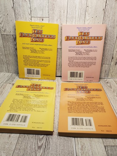 The Babysitters Club Box Book Set # 45-48 Books Scholastic Paperback - Picture 5 of 9