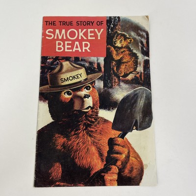 Smokey The Bear Comic Book Fire Prevention Vintage 1969 The True Story