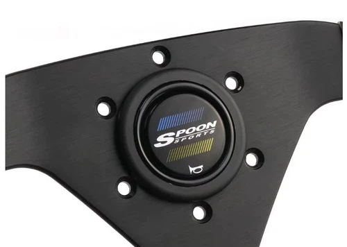 Spoon Sports Car Steering Wheel Horn Button Horn Switch Button 70mm Bolt Pattern - Foto 3 di 9