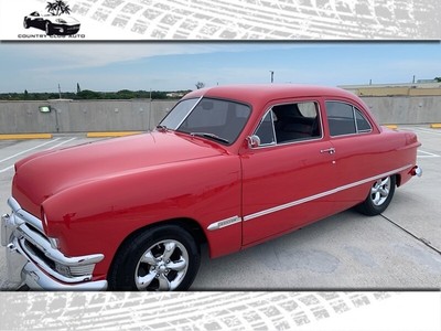 1950 Ford Other Custom 1950 Ford Custom Custom 501 Miles Red  350  headers in take custom Automatic