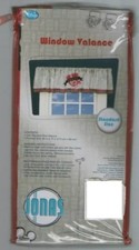 Disney Jonas Brothers Disney Plaid Note Window Curtain Valance EB4TR-2541