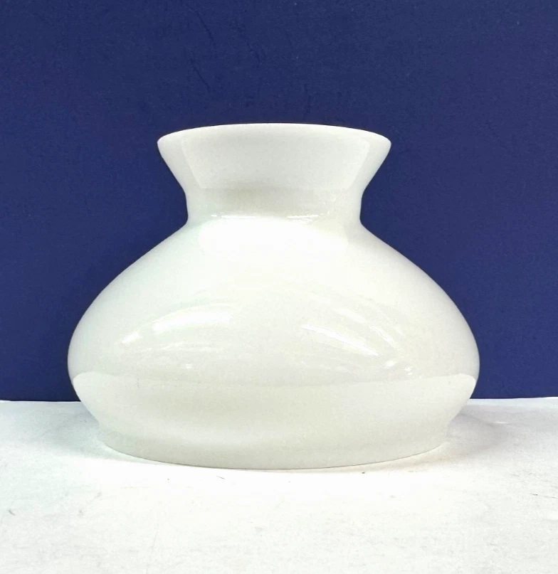 BLANCO Estudiante 6" Montador x 7" Ancho Pantalla OPAL VIDRIO GLOBO Repuesto NUEVO 84098 Foto 2 de 4