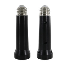 5.31 Inches Light Socket Extender, E26 to E27 Light Bulb Extension Socket Lamp L