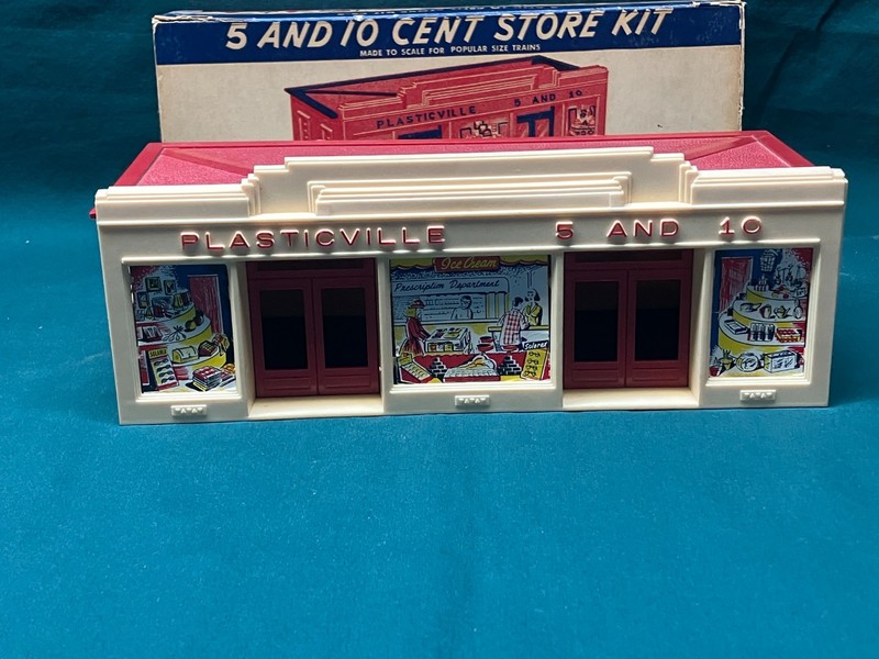Plasticville CS-5 Five and Ten Cent Store in Original Box