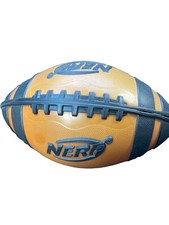Vtg Nerf Football Weather Blitz Orange and Black Foam 2008 Hasbro Sports Retro