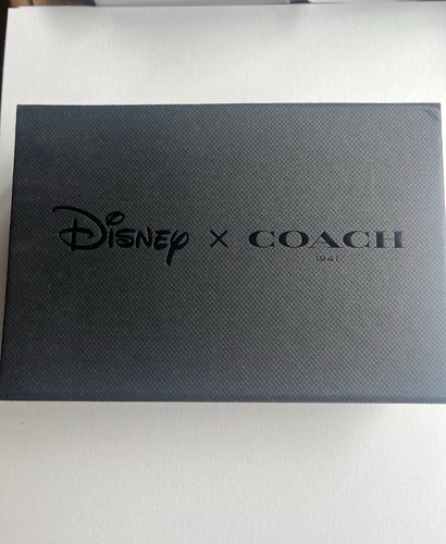 NEW IN BOX Disney X Coach 1941 Mickey Mouse Wide Eyed Leather Bookmark - Picture 4 of 4