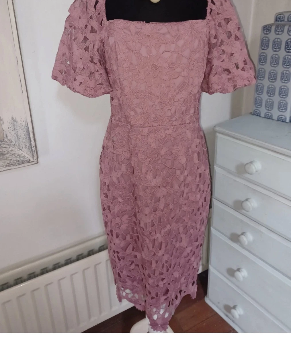 lipsy lace dress pink Lipsy LIPSY - Cocktail dress / Party dress - rose pink/mottled pink