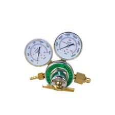 Oxygen Regulator for Gas Cutting Welding Torch, CGA 540 Inlet Connection Weld...