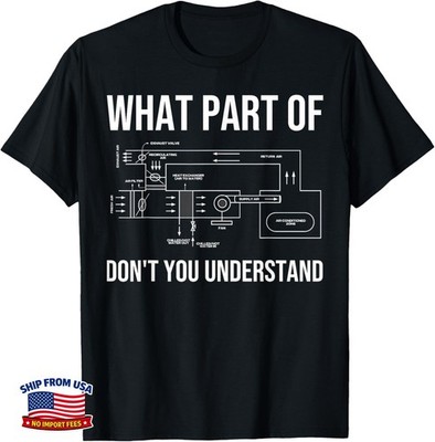 Funny HVAC Design for Men Dad HVAC Installer Engineers Tech Gift Unisex T-Shirt