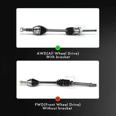 Front Right Passenger CV Axle Assembly for Nissan Juke 2011-2015