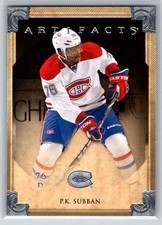 2013-14 Upper Deck Artifacts #77 P.K. Subban Montreal Canadiens