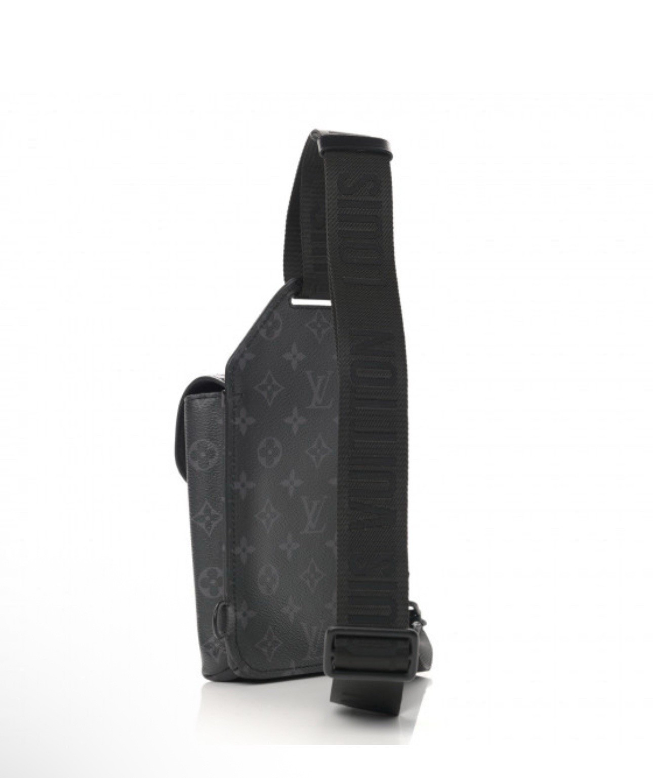 Authentic LOUIS VUITTON  Monogram Eclipse Saumur … - image 2