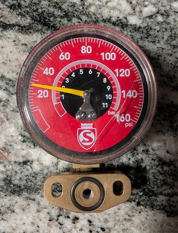Silca SuperPista Ultimate 160 psi gauge, used, read description carefully