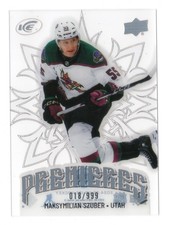 2024-25 UD Ice Maksymilian Szuber Ice Premieres 18/999