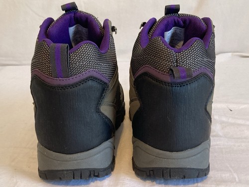 Mountain Warehouse Women’s Hiking Ankle Boots Sz 8 SODRY Gray/Black/Purple - Picture 4 of 8