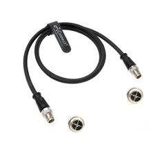 M12 XCode 8 Pin Male to 8Pin Ethernet Shielded Cable for Cognex Industrial Camer