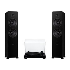Fluance RT81 Vinyl Turntable and Ai81 Elite Powered Floorstanding Tower Speakers