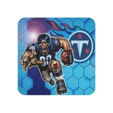 NFL Tennessee Titans Square Coaster Gift Set  Set of 4  Made in the USA