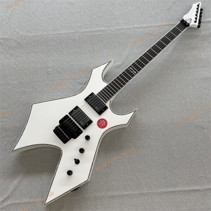 Solid Body Electric Guitar Stainless Rounded Fret Edge Active Pickups From US