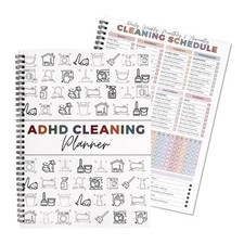 Adhd Cleaning Planner for Adults and Teens Adhd Cleaning and Organizing Plann...